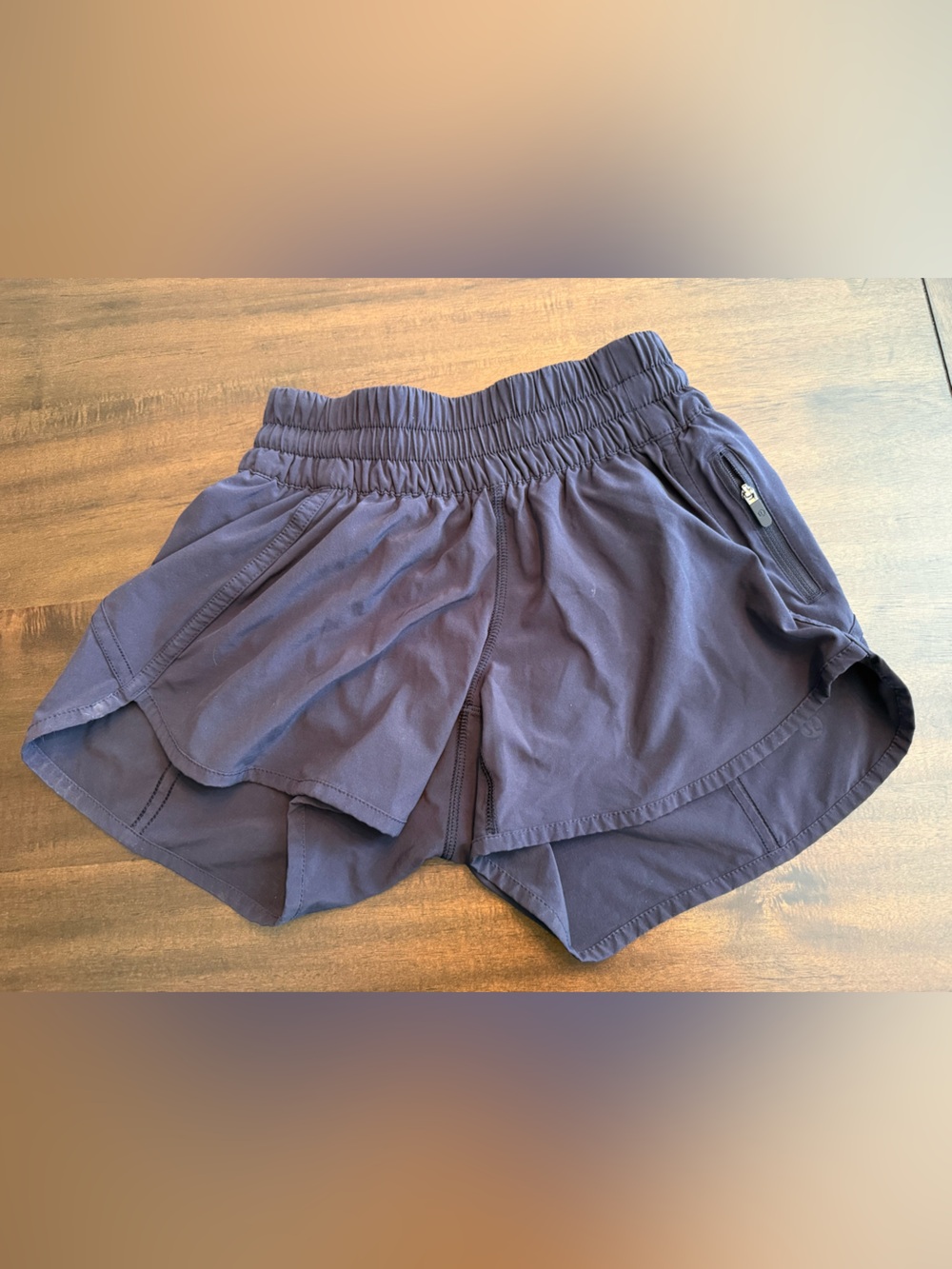 LULULEMON: 4” Navy Shorts
